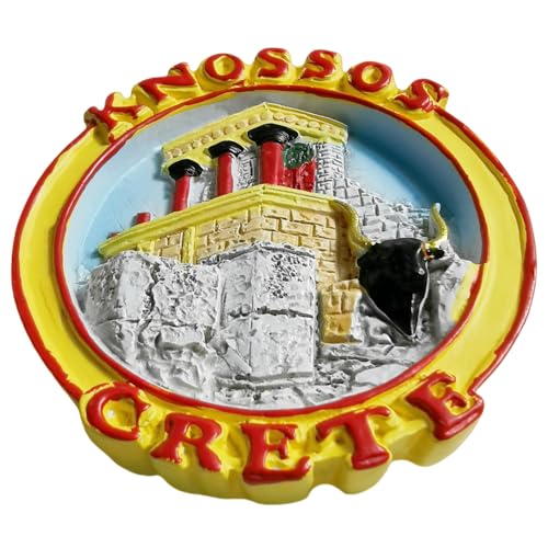 Imán decorativo para refrigerador Grecia souvenir miniatura 3