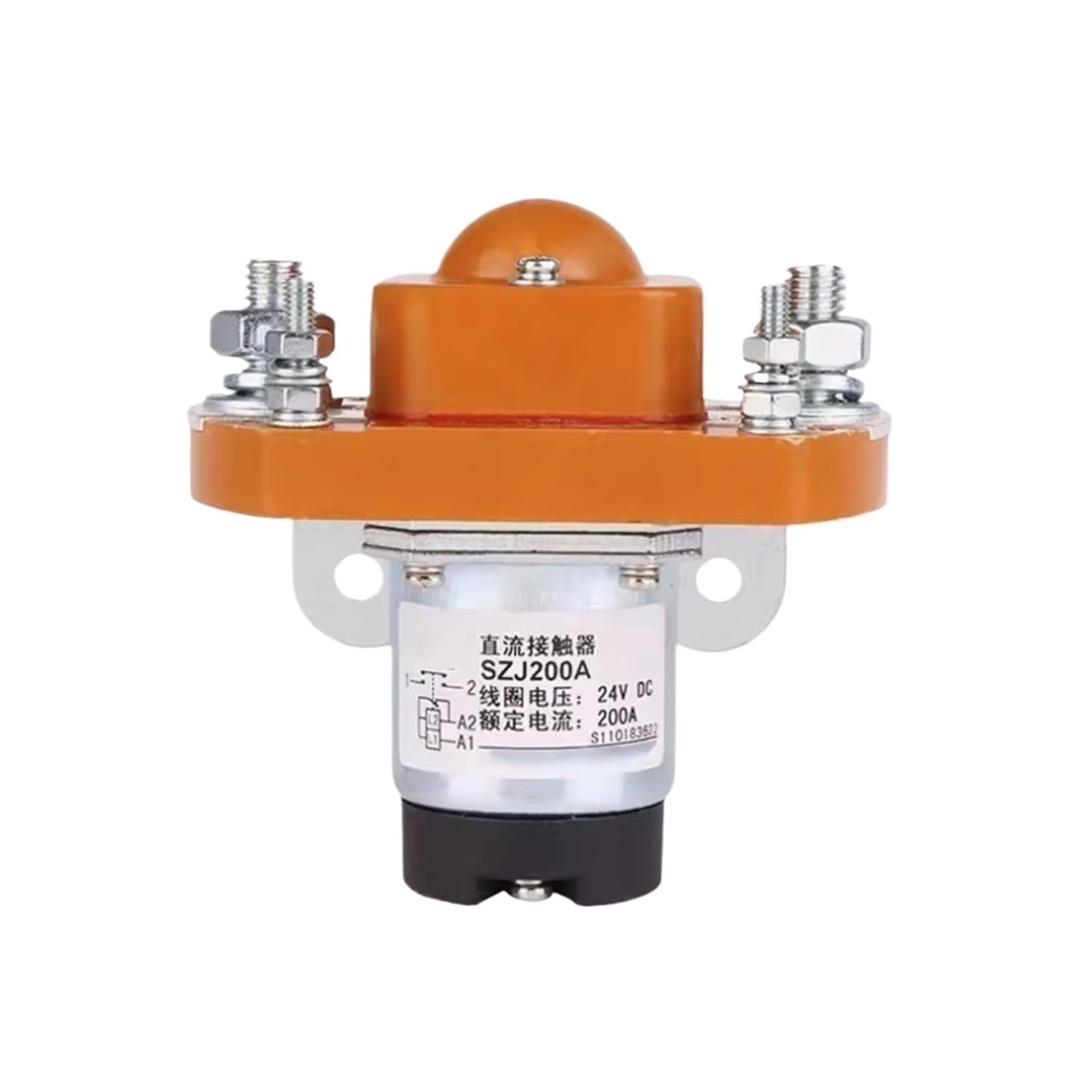 Relais de puissance contacteur DC 36V 300A double pôle 2NO - 2