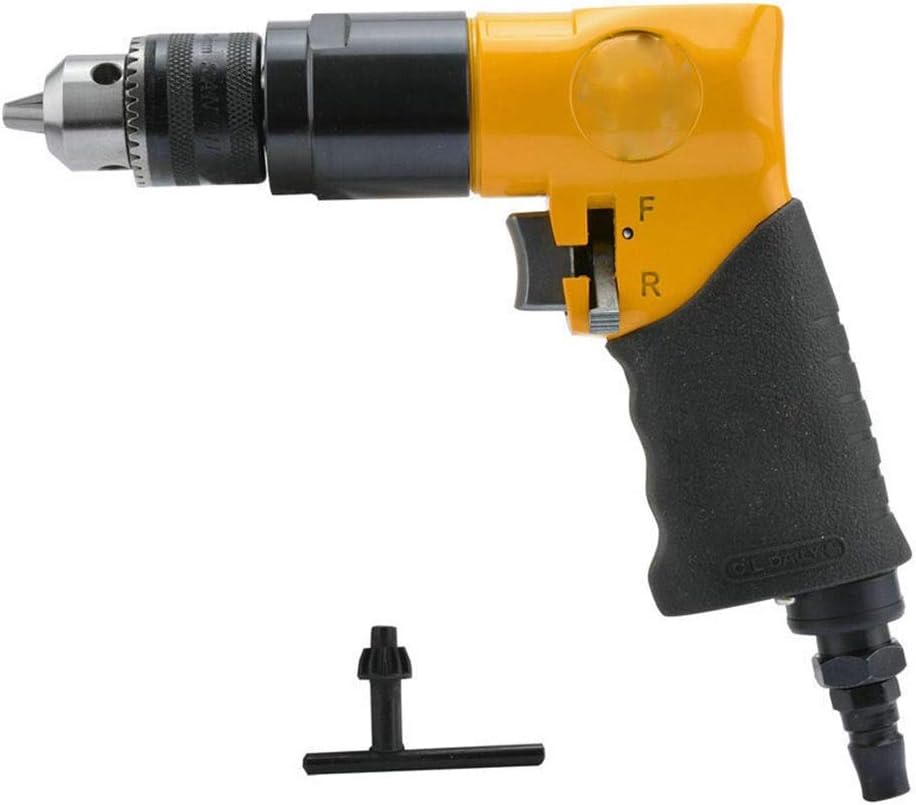 10mm Industrial Pneumatic Hand Drill, 3/8 Powerful