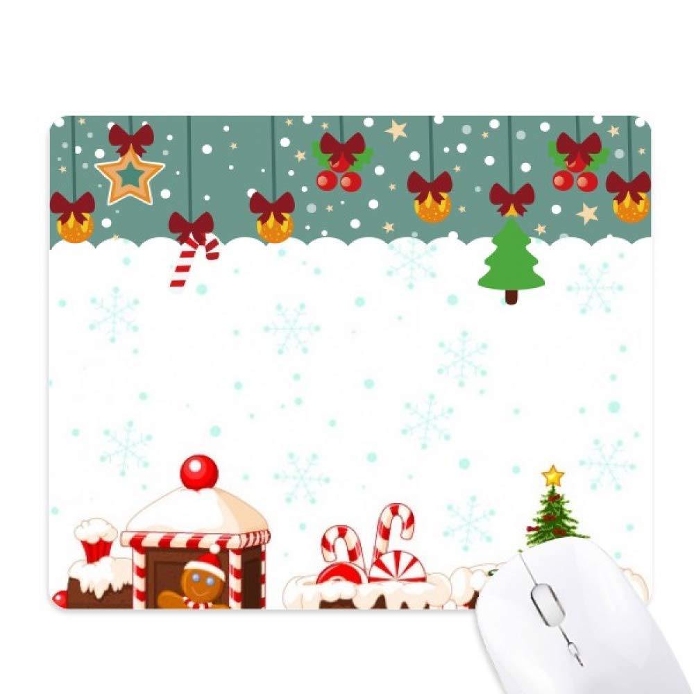 Tapis de souris de Noël en caoutchouc durable haute précision - 5