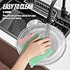 LUBIYACK 14.2" Glass Microwave Plate Replacement for W10531726 Microwave Turntable Tray Oven Rotating Dish Tray with Y shaped design for Better Reheating and Even Heat Distribution #4