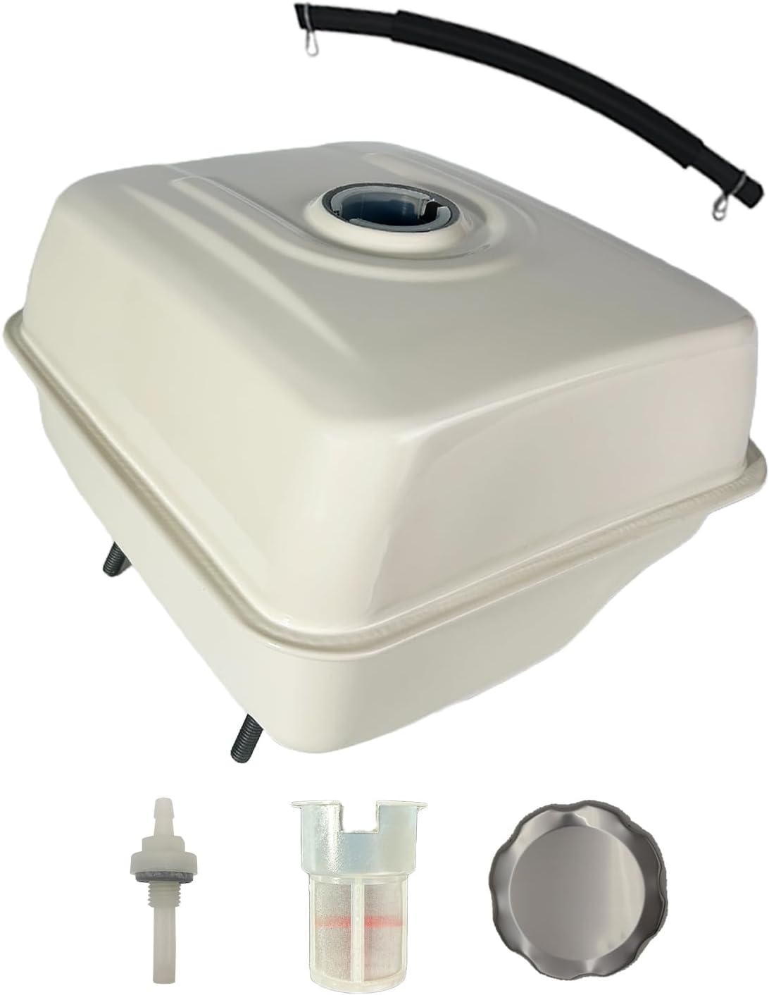 YAMAKATO 17510-ZE3-030ZA Gas Tank for Honda GX270 GX240 GX340 GX390 301cc 389cc 420cc 8hp 9hp 11hp 13hp 17510-ZE2-801ZC Fuel Tank（5.97 liters/1.57 gallon）