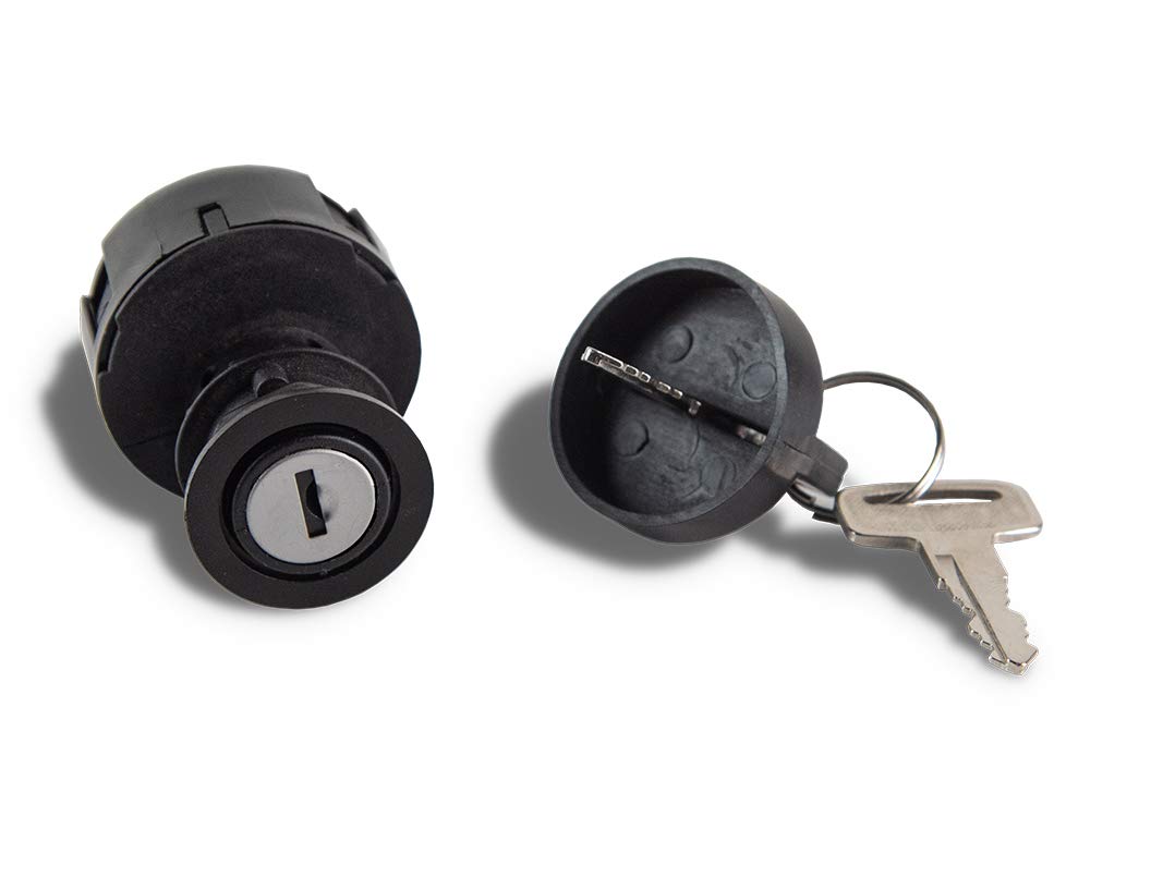 Ignition Switch with 2 Keys – Fits Polaris General, RZR 900, 1000, RS1, and Turbo (2017–2021) – 3-Position Off/On/Start Key Switch – OEM-Style Plug Connector – Replaces Part Number 4016058