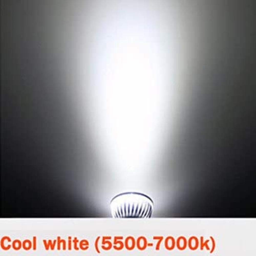 MR16 PIN ŚCIEŻKA Żarówka (5 opakowań) (Color : 3w-white, Size : 220V)