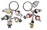Gankchen Boku No Hero Academia My Hero Academia Cosplay Deku Todoroki Alloy Keychain (A+B)