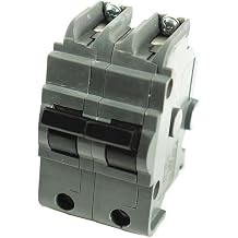 UBIF220NB-New Federal Pacific Bolt-On Thick Series, 20 Amp 1 in. 2-Pole Type NB Replacement Circuit Breaker Manufactured by Connecticut Electric, Grey