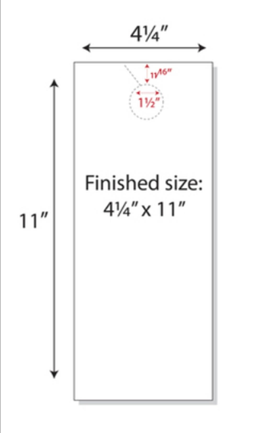 Print-Ready Door Hangers (4-1/4