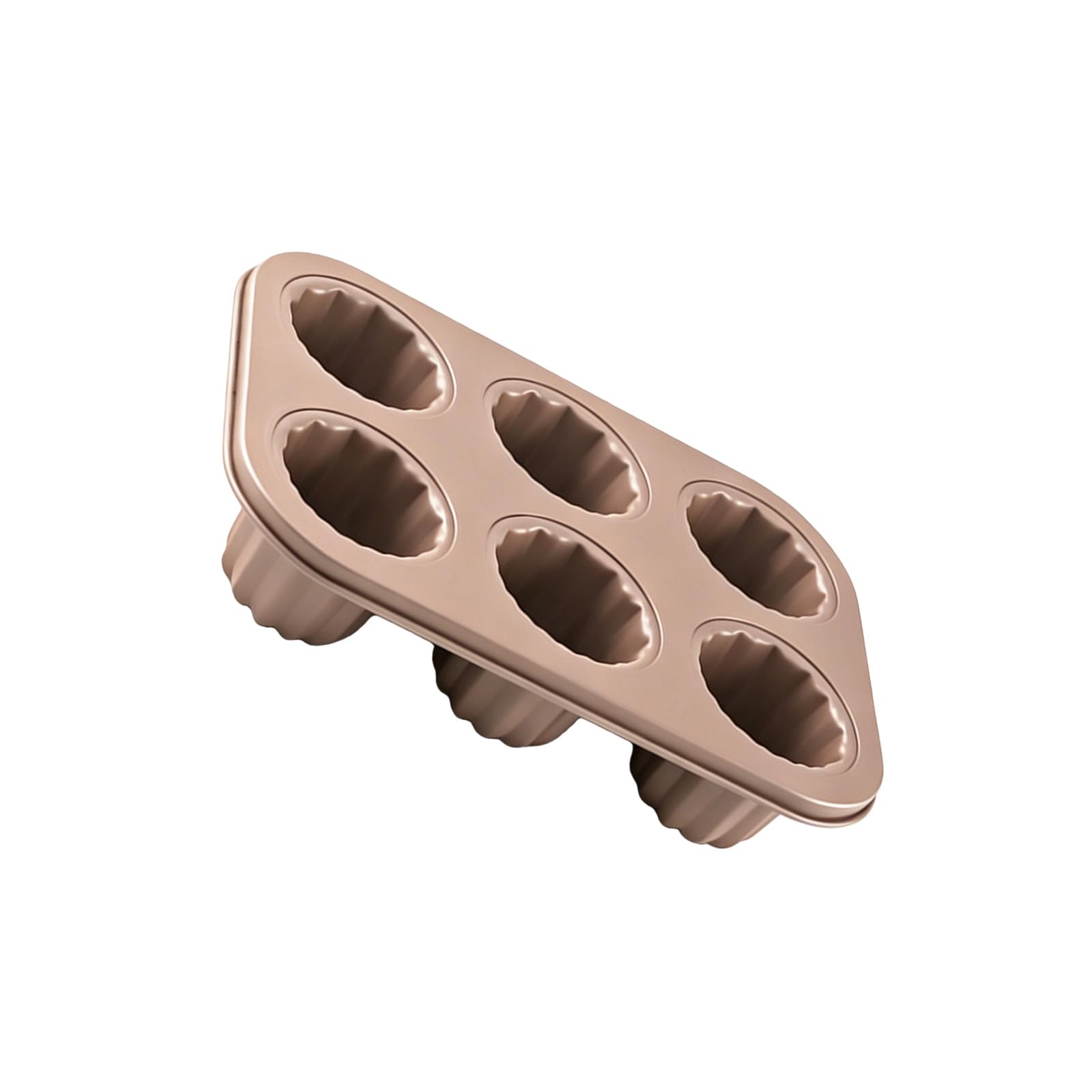 TQUXNGA Professional Carbon Steel Cannele Mold Cannele Maker Canneles Baking Pan with Nonstick Coating for Home Use Carbon Steel Baking Pan