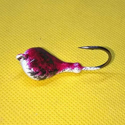10 SPARKIE Blackfish ASIANWHITE Candy RED BLK Jigs Heads Tautog 1oz #110820
