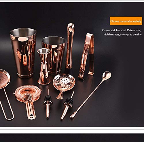 Set de 11 piezas de coctelería en acero inoxidable miniatura 4