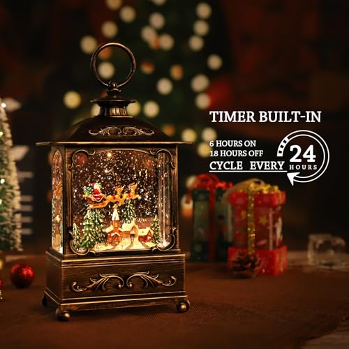 Linterna de Navidad creativa con cable USB que evita gastar en pilas 6