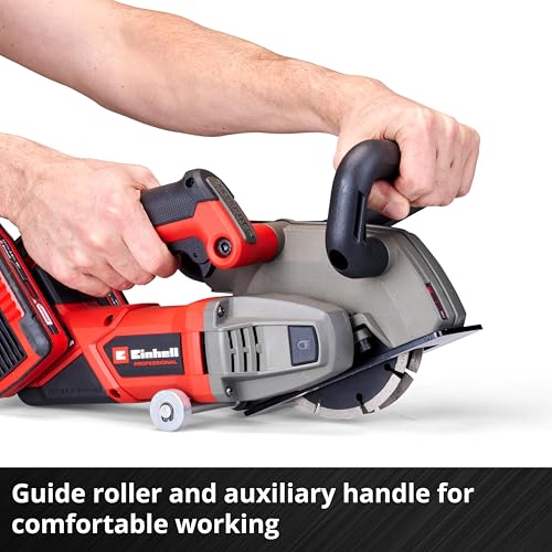 Einhell Professional PXC 36V Cordless Wall Chaser with Dust Extractor - 30mm Cutting Width, 30mm Max Cutting Depth - TP-MA 36/30 Li BL Wall Liner with 2 x Diamond Cutting Discs (Battery Not Included) 9 Einhell Professional PXC 36V Cordless Wall Chaser with Dust Extractor - 30mm Cutting Width, 30mm Max Cutting Depth - TP-MA 36/30 Li BL Wall Liner with 2 x Diamond Cutting Discs (Battery Not Included) - Image 9