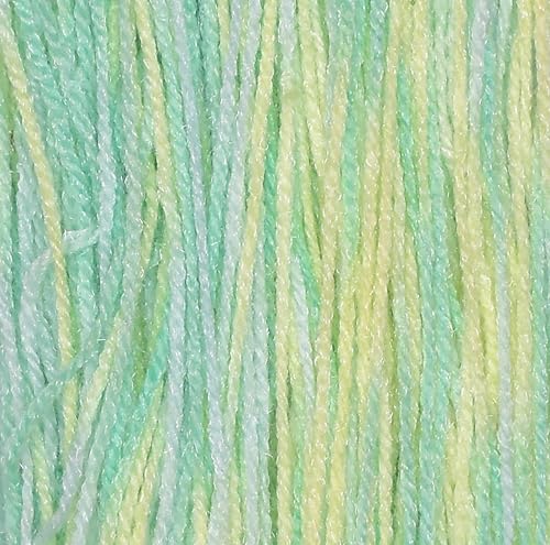 Image of M.G ENTERPRISE Microrangoli Knitting Yarn Wool, Apple Green 200 g Woolen Crochet Yarn Thread. Best Used with Knitting Needles, Crochet Needles-ZC Art-DIJ