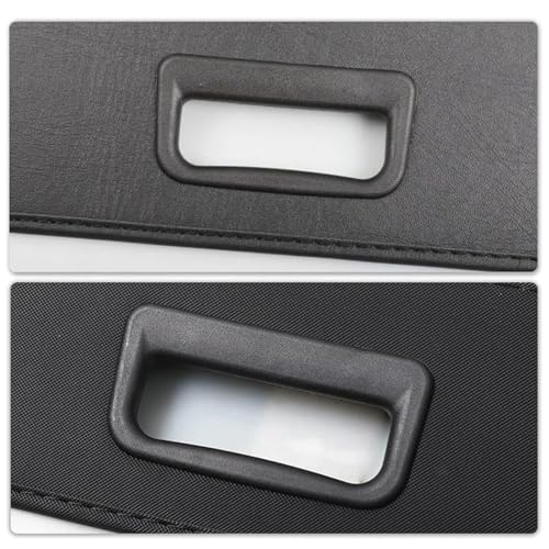 Cubierta retráctil de cuero para Lincoln MKX, protector de maletero prémium 5
