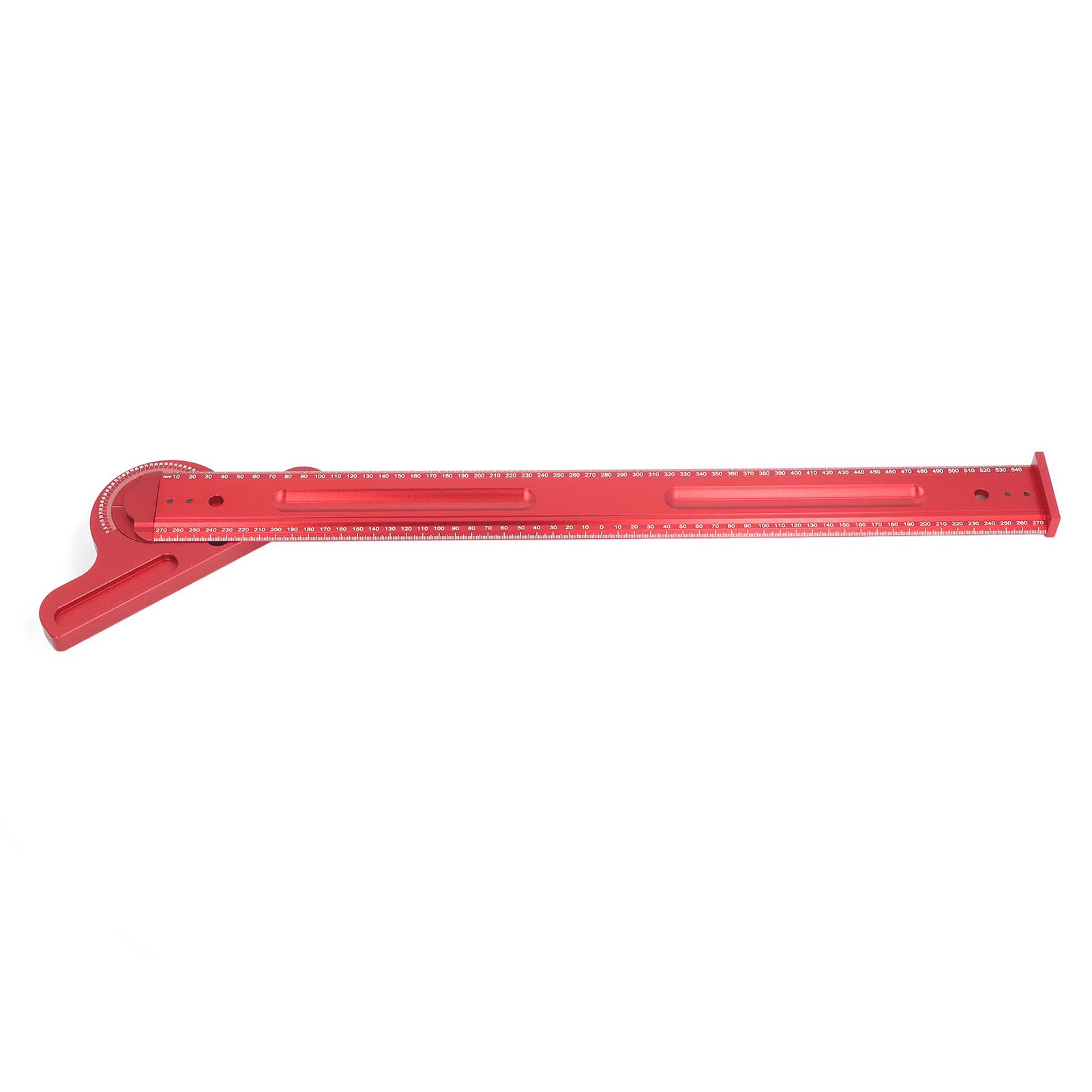 Escuadra en T profesional para carpintería Buscador de ángulos de aleación de aluminio de 550 mm Herramienta de marcado de medición de precisión para carpinteros Carpinteros