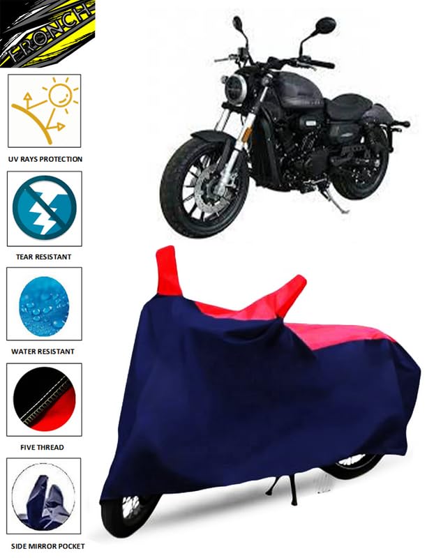 Image of FRONCH Waterproof Bike /SCOOTY Cover for Harley Davidson SRV 300 (SRV 300 Bike Cover /SRV 300 Bike Cover Waterproof /Harley Davidson SRV 300 Bike Cover)