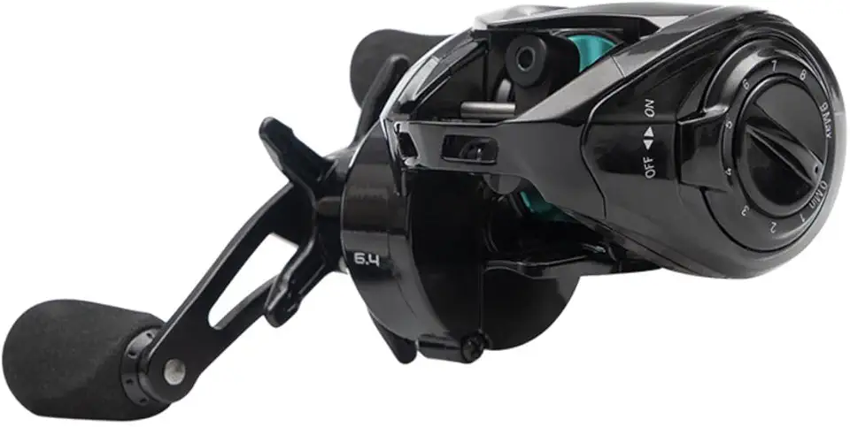 Carretilha Maruri Crobat, 7+1 Rolamentos, Drag 7kg, Corpo ABS, Carretel em Alumínio, Recolhimento 6.4:1