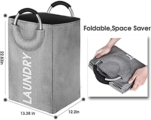 Panier de rangement en lin pliable bac à linge ménagers de ménage