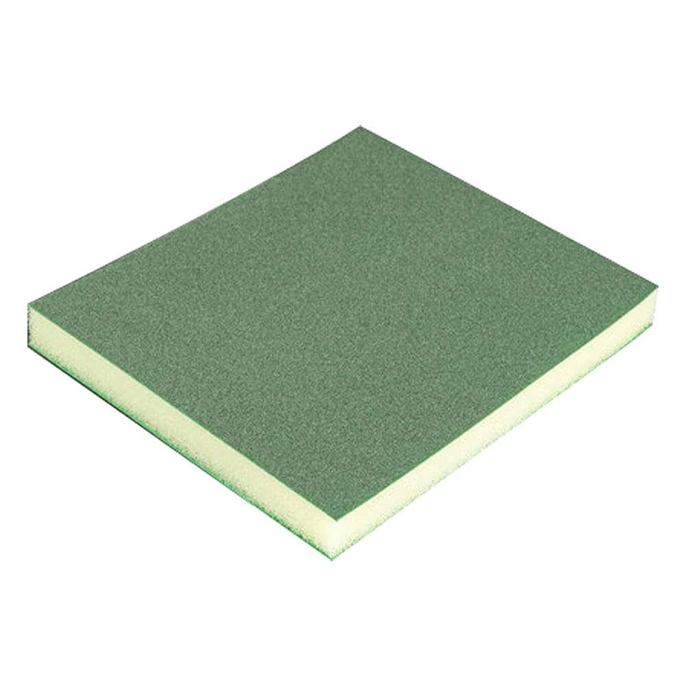 Gerko Double Sided Sponge for Sanding, SUPERFINE - Green, P600-1000 Grit, Single