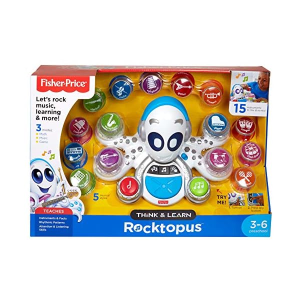 Fisher-Price Think & Learn Rocktopus, Standard Packaging - Image 6