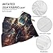 Zeus God Greek Mythology Silk Like Head Scarf for Women Bandana for Hair Wrapping Fashion Accessory Square Hair Scarves 25