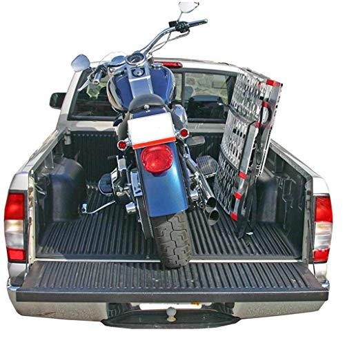 Ynwujin Aluminum Ramps Folding Loading Ramps 226X28X5Cm | 340Kg Capacity Heavy-Duty | Used For Loading Motorcycles, Atvs, Dirt Bike, Lawn Mowers, Snowblower, Pet Ramp,B,116X33X16Cm(45.67X12.99X6.3Inc #TOP1