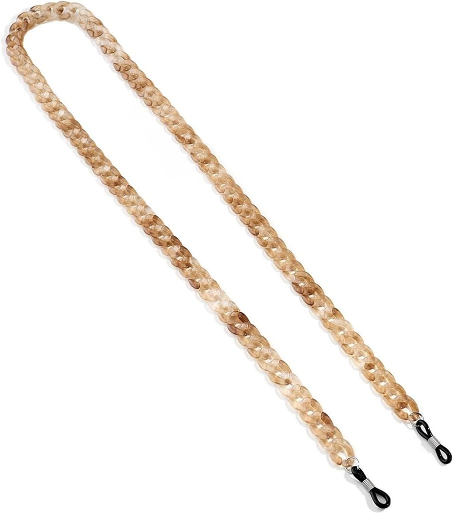 Plastic Anti-drop Eyeglass Chains Street Bead Hanging Rope Sunglasses Neck