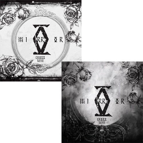 CROSS GENE [MIRROR] 4th Mini Album Black/White 2 Ver Set CD+Phtobook+PhotoCard+Tracking Number K-POP SEALE