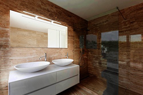 SEBSON® LED Spiegelleuchte 80cm, Bad IP44, Aufbauleuchte + Klemmleuchte, Spiegelschrank-Leuchte, neutralweiß 4000K… – Bild 8