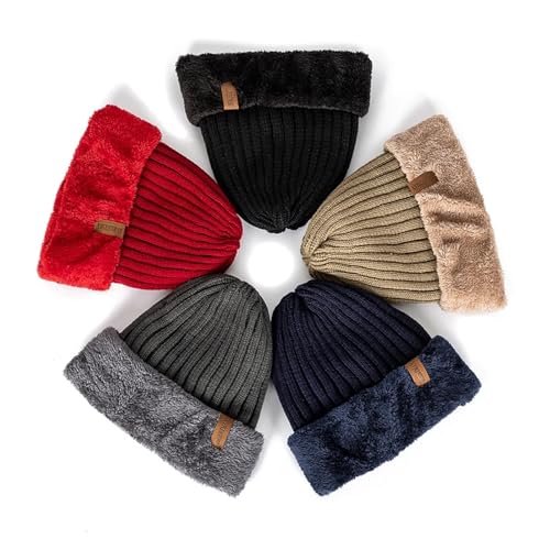Gorro de invierno grueso unisex para mantener el calor corporal 7