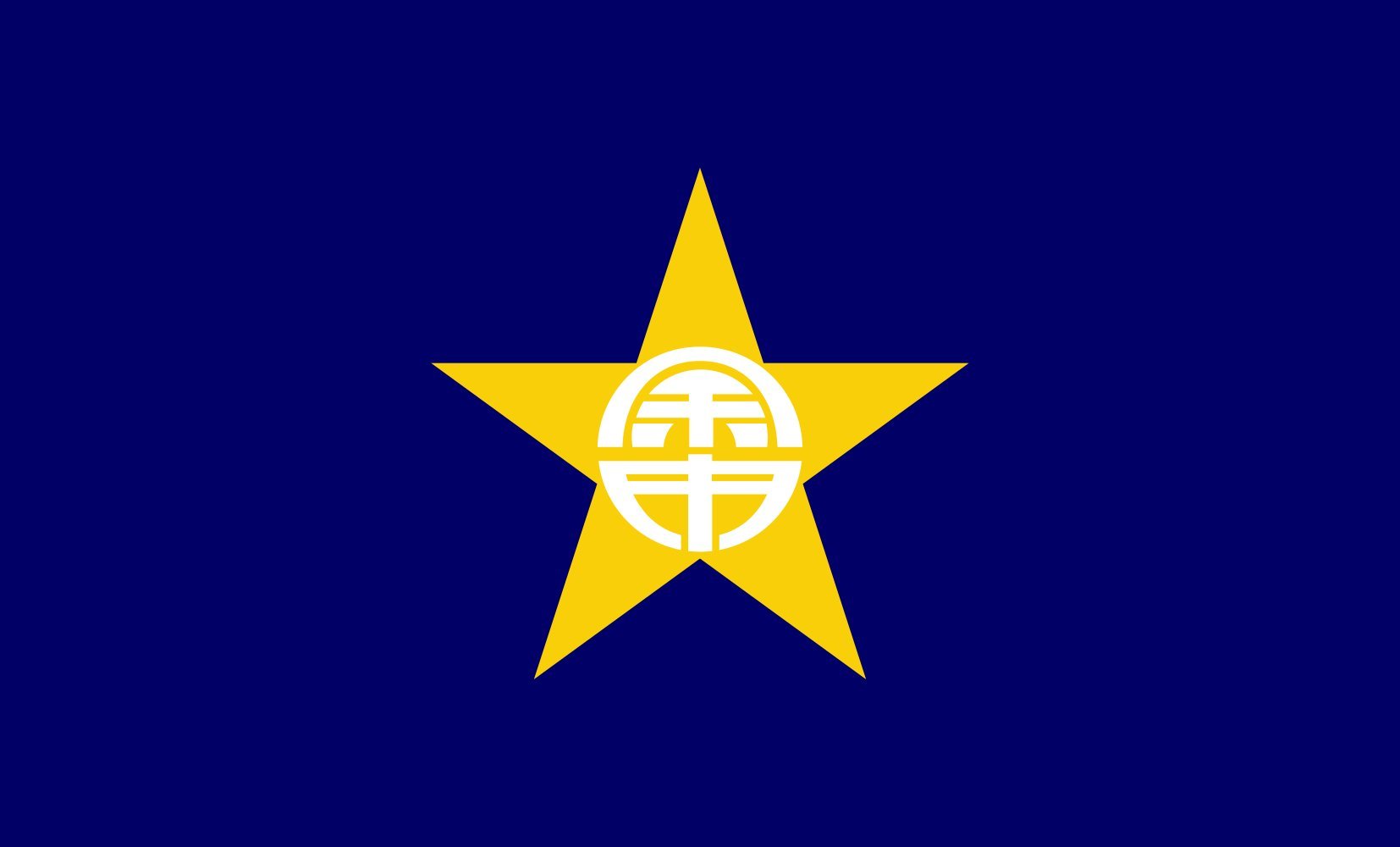 Drapeau large Yoichi pour décoration intérieure et événements japonais