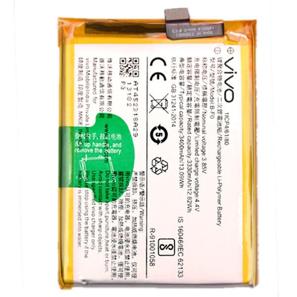 Image of Original B-F0 Battery for Vivo V11 /V11 Pro 1804 /1806 /1814 / PD1813F Battery with 1 Year Warranty**** (H138)