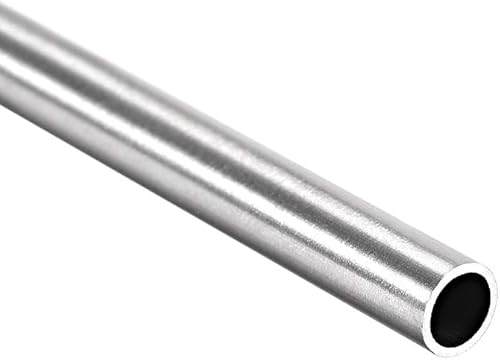 Vista 18 de uxcell Tubo redondo de acero inoxidable 304 0.315 in OD 0.039 in espesor de pared 9.843 in de longitud Tubo recto sin costura 2 piezas