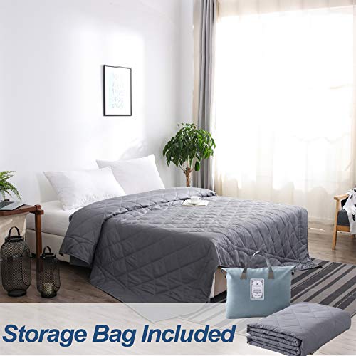 JOLLYVOGUE Weighted Blanket King Size(20lbs,88x104Inches), Weighted Blanket California King Size Bed Adult Weighted