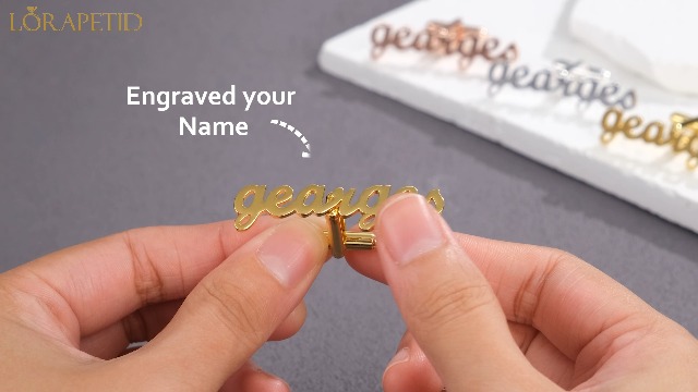 Juego de Mancuernillas Personalizadas para Hombre miniatura 7