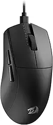 Mouse Gamer Redragon K1ng 8K Preto PAW3395 8000 Hz Cabo USB Tipo-C Removível 26000 DPI M996