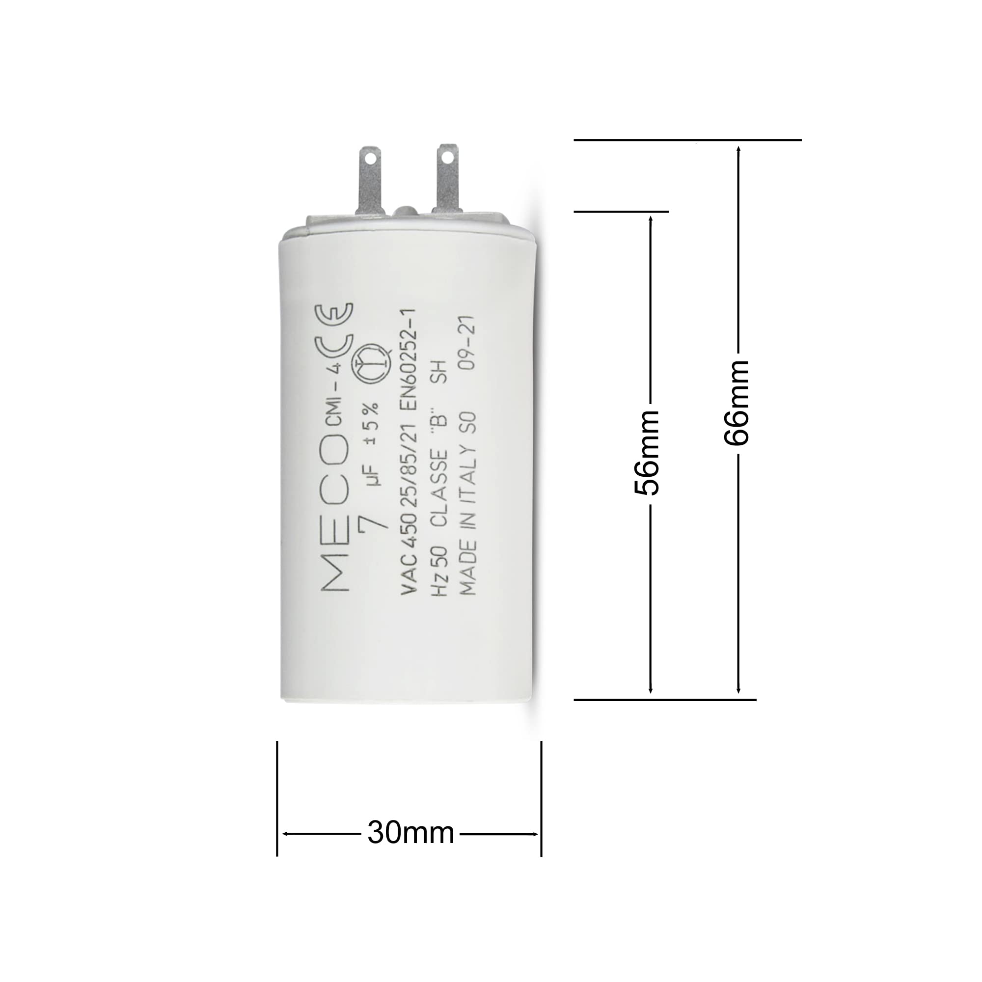 Condensatore 3.3 uf (µf) per Motore Somfy o Simu di tapparelle o tenda da sole e