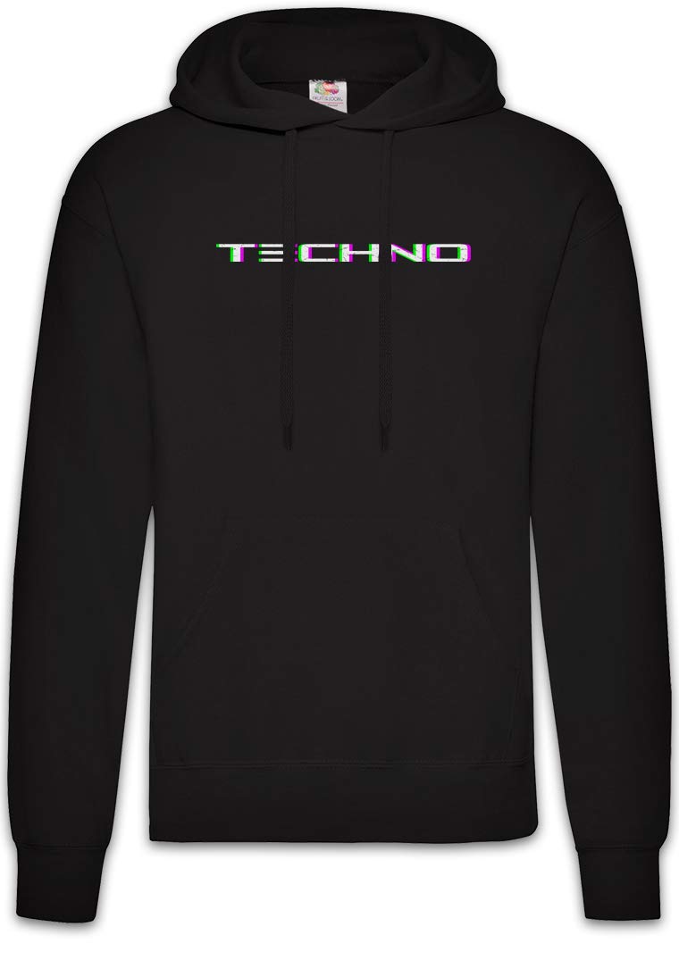 Techno Glitch Hoodie - Sweat à capuche imprimé pour passionnés d'informatique
