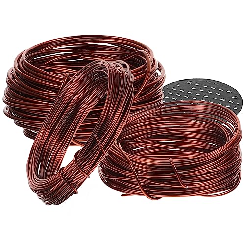 IWOWHERO Garden Bonsai Wire Aluminum Anodized Aluminum for DIY Bonsai Training Cable 1 Set
