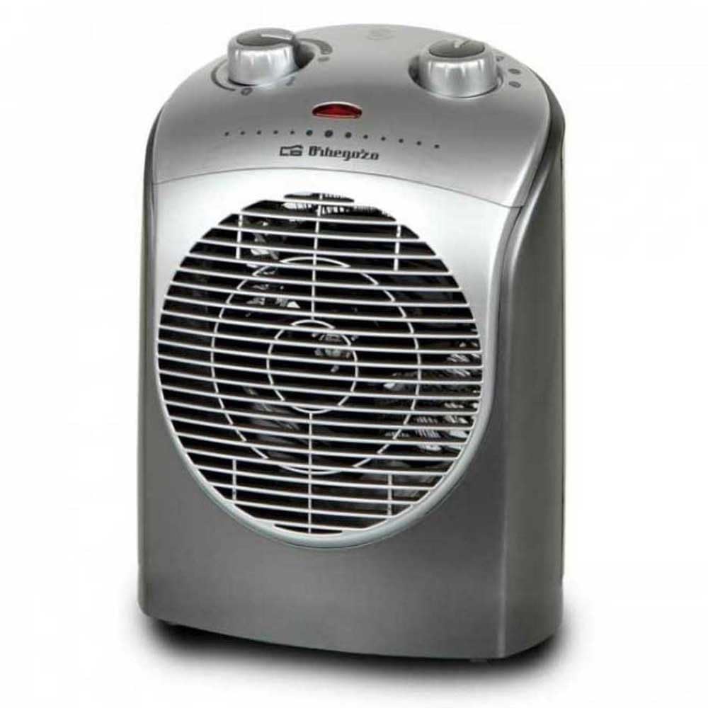 Orbeg FH 5021 termowentylator, regulowany termostat, 2 poziomy mocy, funkcja wentylatora, zabezpieczenie przed przegrzaniem, 2200 W
