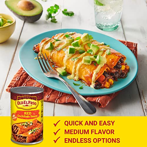 Image of Old El Paso Medium Red Enchilada Sauce, 1 ct., 10 oz. (Pack of 12)