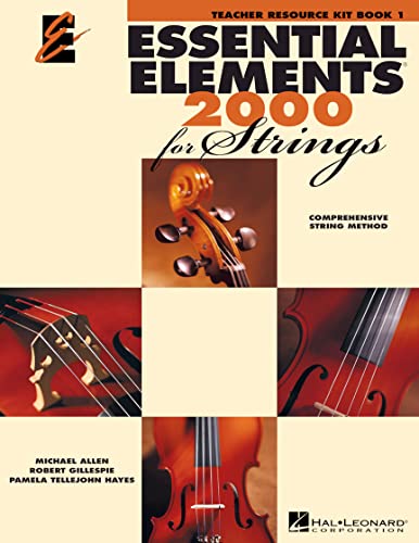 Essential Elements for Strings - Book 1 :Teacher Resource Kit | Michael Allen | string orchestra lesson plans and reproducible activities | assessments and teaching strategies for beginning students
