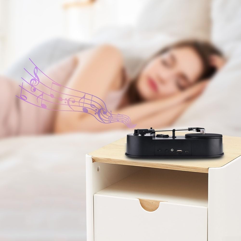 Mini giradisco vinile a MP3, non c'è bisogno di computer Ezcap613P per convertire dischi in vinile per uso domestico e conservazione della musica