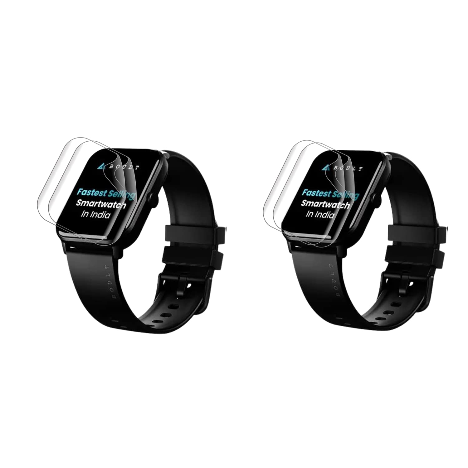 Wisely [Pack 4 For Boult Drift SmartWatch Screen Guard Scratch Guard Full Screen Protector Compatible for Boult Drift 1.69"- Flexible TPU - HD Clear - Bubble-Free (B0BG5WF2MF) Amazon Price History, Amazon Price Tracker