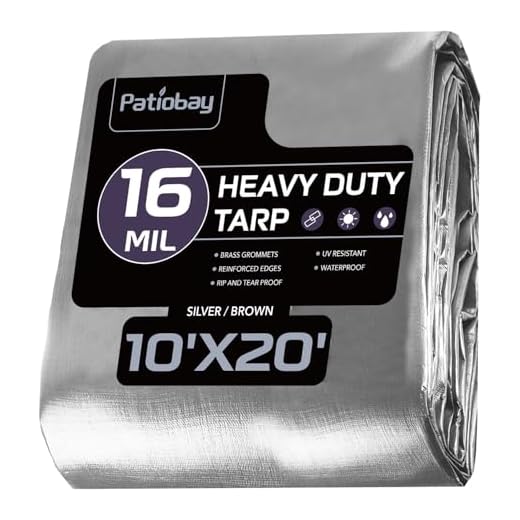 Patiobay 10x20FT Heavy Duty Tarp