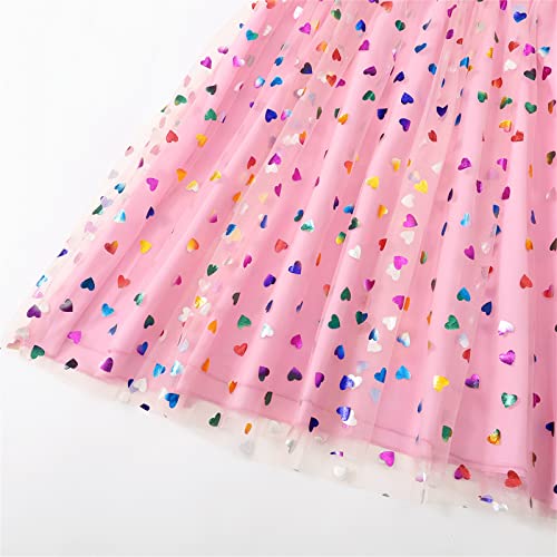 Little Girl Dresses Summer Casual Short Sleeve Unicorn Tutu Dress For Girls Tulle Skirt 4-12 Years #TOP4