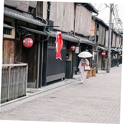 Drapeau carpe japonaise en tissu pour égayer un balcon et réussir vos fonds de studio - 6