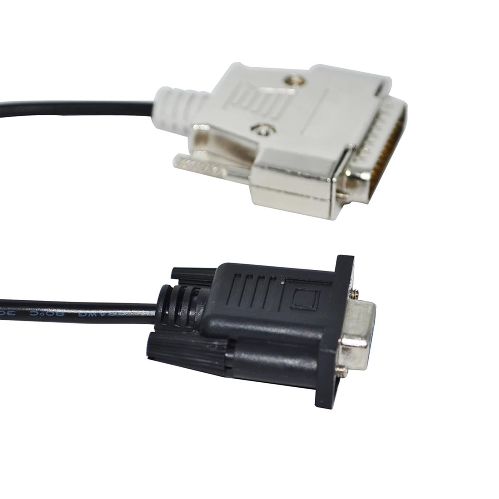 BIVOO D-SUB 9PIN DB9 WEIBLICH AUF DB25 MÄNNLICH 25PIN ADAPTER KOMMUNIKATIONSKABEL DATENKABEL(3 metres)