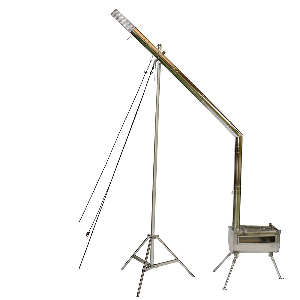 Amazon.co.jp: テンマクデザイン 煙突スタンド ウッドストーブ 薪