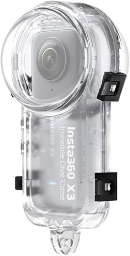 Miniatura 5 de Insta360 X3 - Cámara de acción impermeable de 360 con sensores de 1/2" 48MP 5.7K 360 Video HDR activo 72MP 360 Foto 60fps 2.29" pantalla táctil con